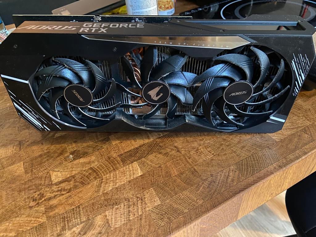GIGABYTE AORUS, Gebruikt, GDDR6, Ophalen of Verzenden, HDMI