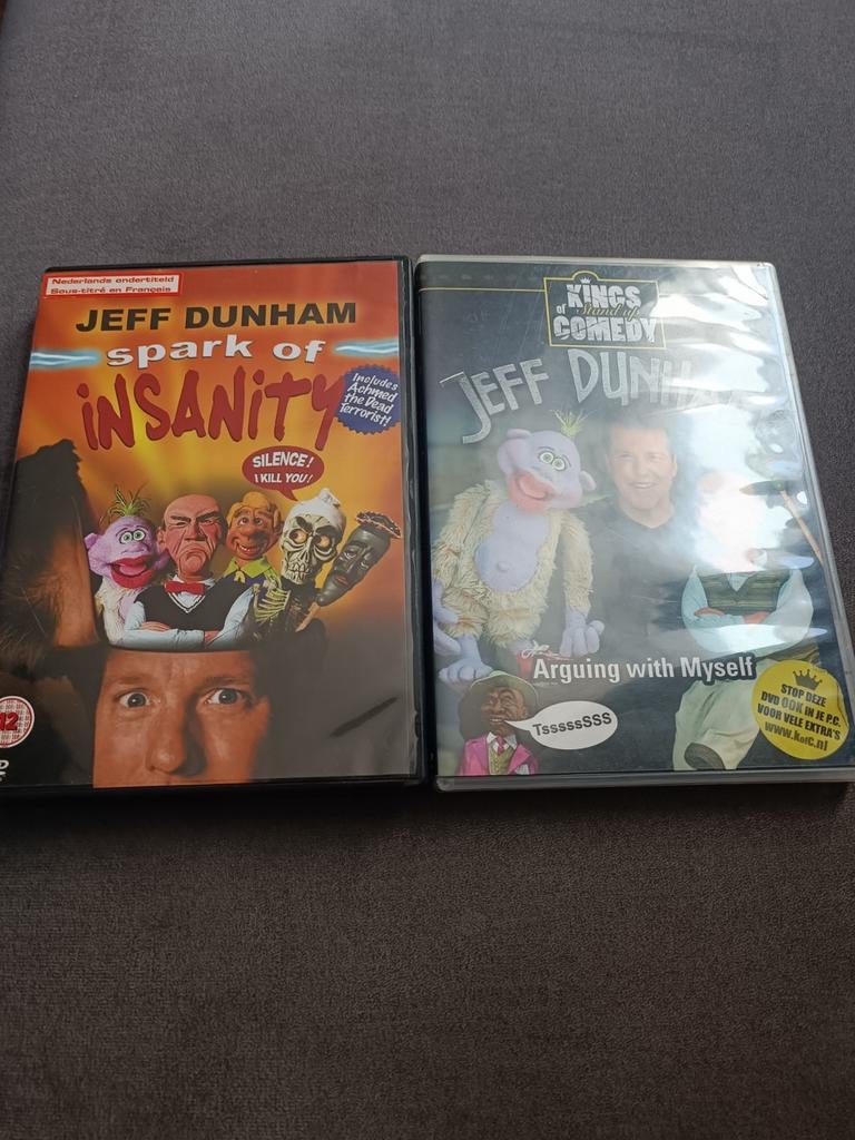 Jeff Dunham - 2 dvd set, Alle leeftijden, Ophalen of Verzenden, Zo goed als nieuw, Stand-up of Theatershow