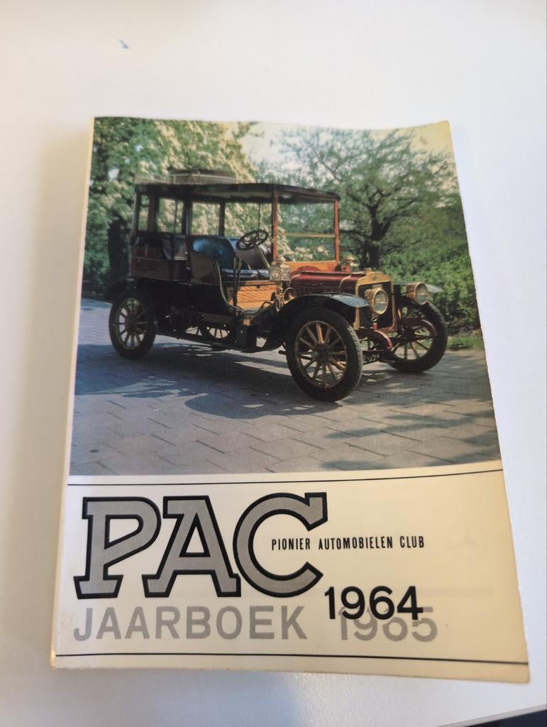 PAC Jaarboek 1964-1965 - Pionier Automobielen Club, Gelezen, Algemeen, Pionier Automobielen Club, Ophalen of Verzenden