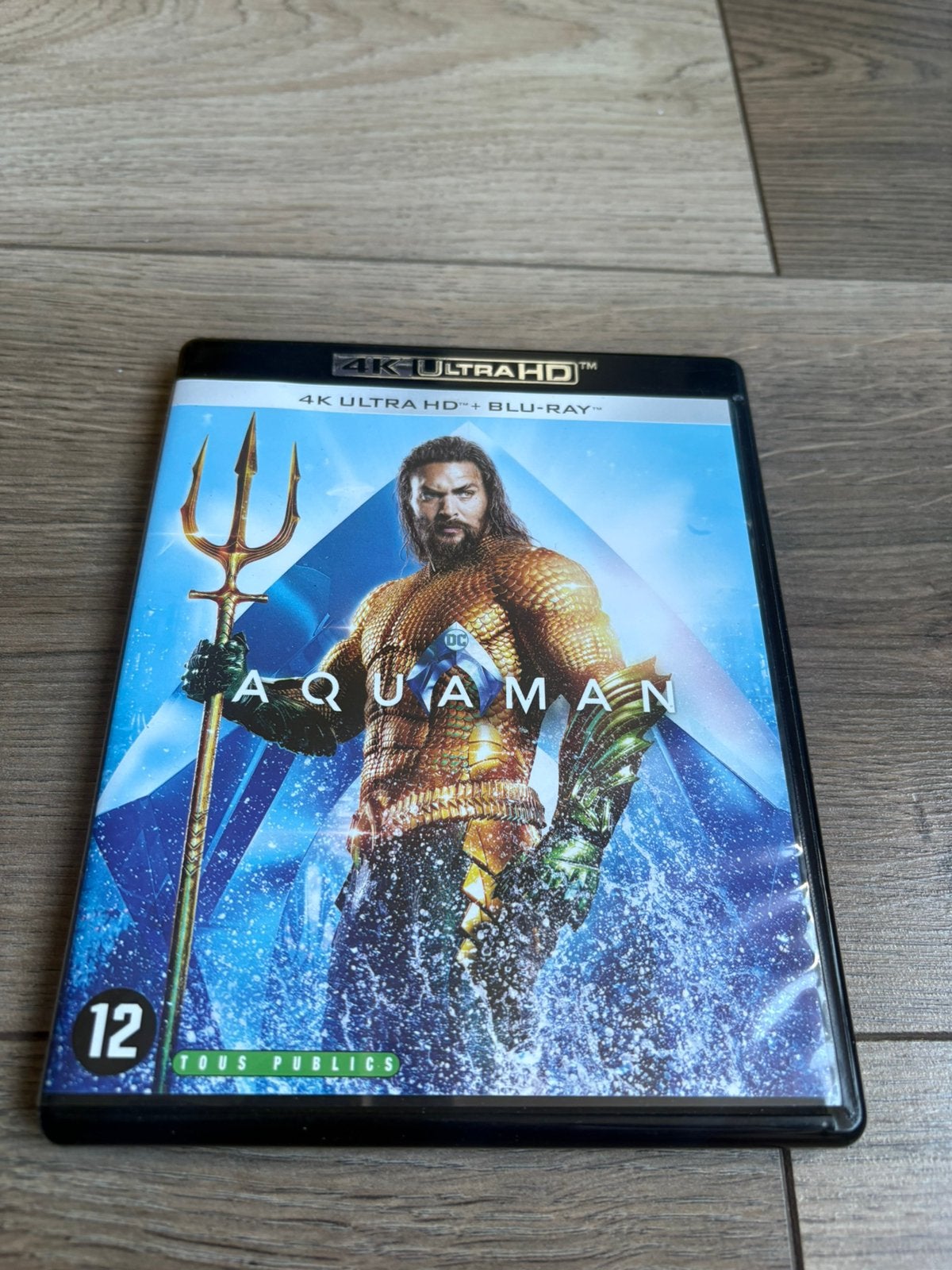 Aquaman 4K/blu ray nederlandse uitgave, Ophalen of Verzenden, Zo goed als nieuw, Actie