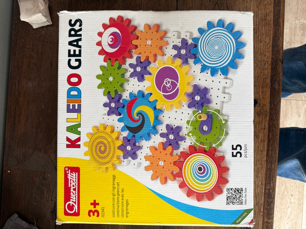 Quercetti Kaleido Gears Bouwset - Nieuw (doos beschadigd), Ophalen, Nieuw, Bouwen