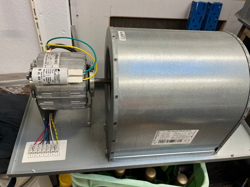 Brink ventilator DDL 160-220 73W 5S SB 4Po (B8?)(vent 1), Ophalen of Verzenden, Zo goed als nieuw, Ventilator