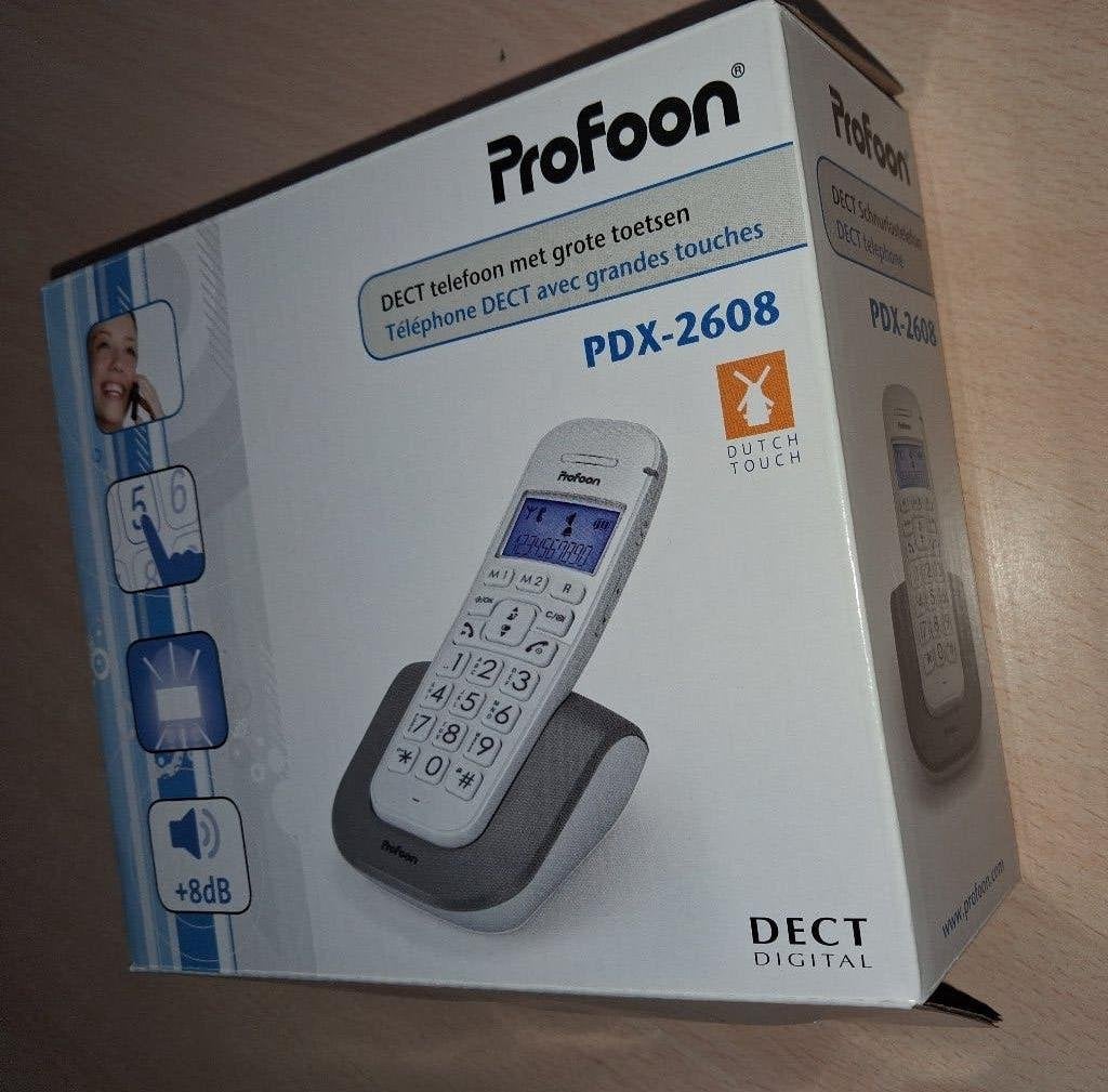 Profoon PDX-2608 voor hardhorende, Telecommunicatie, Ophalen, Zo goed als nieuw