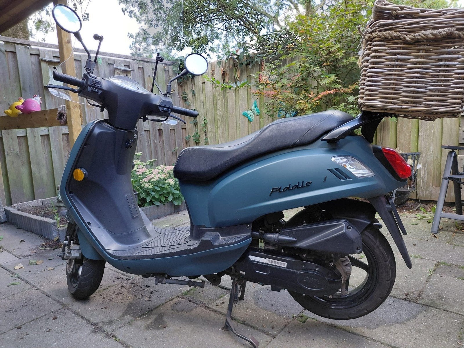 Mooie SYM Fiddle scooter – slechts 5.118 km!, Ophalen, Benzine, Fiddle