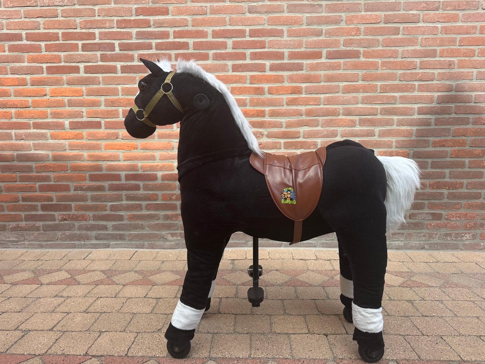 Animal riding paard zwart M, Ophalen, Zo goed als nieuw
