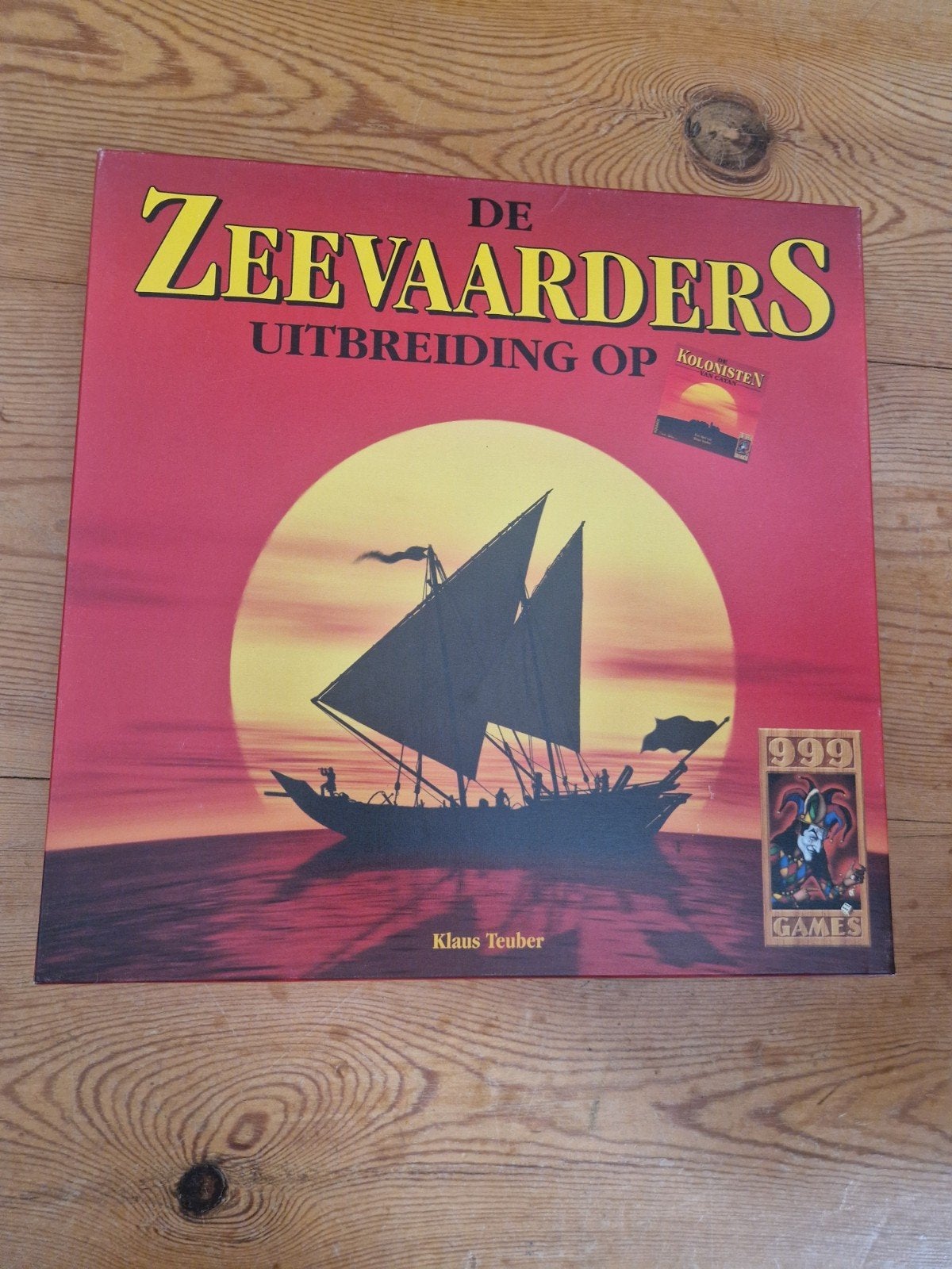 Zeevaarders uitbreiding Kolonisten van Catan, houten versie, Drie of vier spelers, Ophalen, Gebruikt, 999 Games