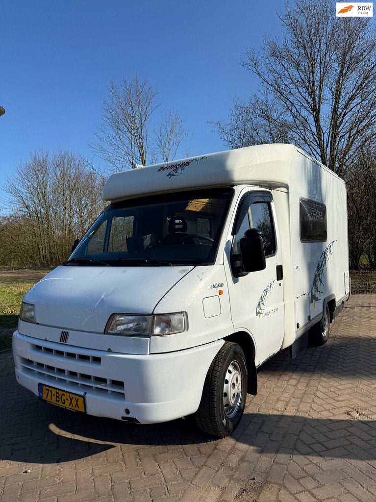 Fiat DUCATO 14 Camper | Airco | Nieuw Onderhoud | Rijklaar, Buscamper of Camperbus, Bedrijf, Tot en met 3, Startonderbreker