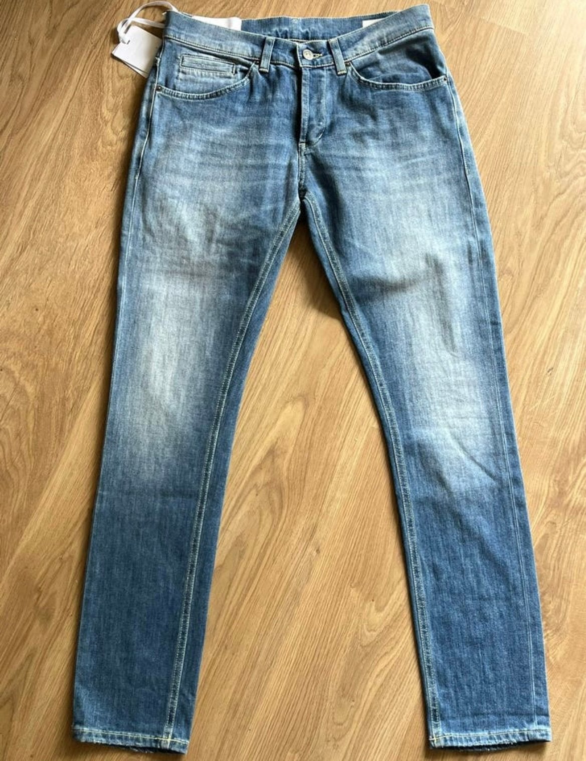 Dondup skinny jeans, maat 32, nieuw, wvp €230,00, Kleding | Heren, Spijkerbroeken en Jeans, Blauw, Nieuw, W32 (confectie 46) of kleiner
