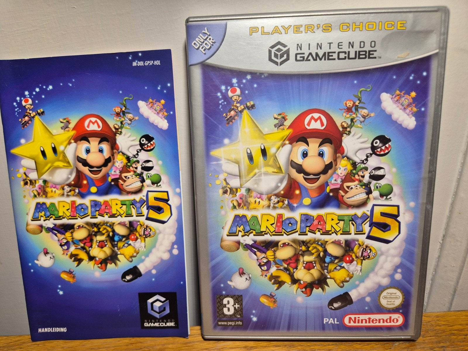 Mario Party 5 GameCube, Avontuur en Actie, Ophalen of Verzenden, Zo goed als nieuw, 3 spelers of meer