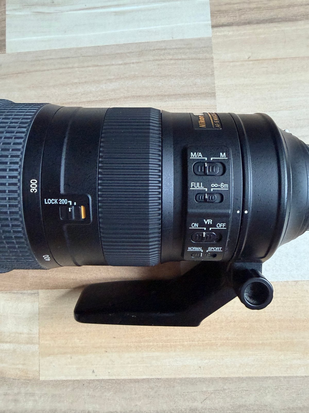Nikon AF-S NIKKOR 200-500mm f/5.6E ED VR Telelens, Audio, Tv en Foto, Fotografie | Lenzen en Objectieven, Ophalen, Zo goed als nieuw