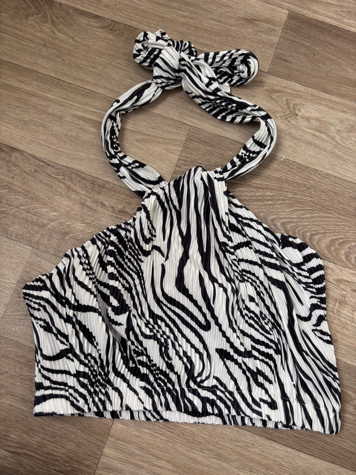 Halter top Shein maat S, Wit, Ophalen of Verzenden, Zo goed als nieuw, Maat 36 (S)