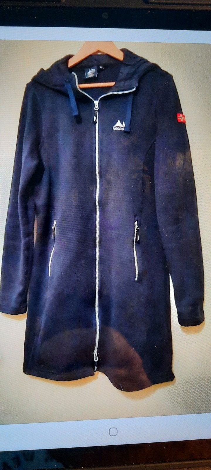 D vest, Kleding | Dames, Ophalen of Verzenden, Zo goed als nieuw, Maat 46/48 (XL) of groter, Blauw