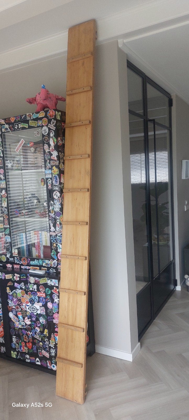 Houten klimrek/ladder/gym toestellen voor binnen, Ophalen, Gebruikt