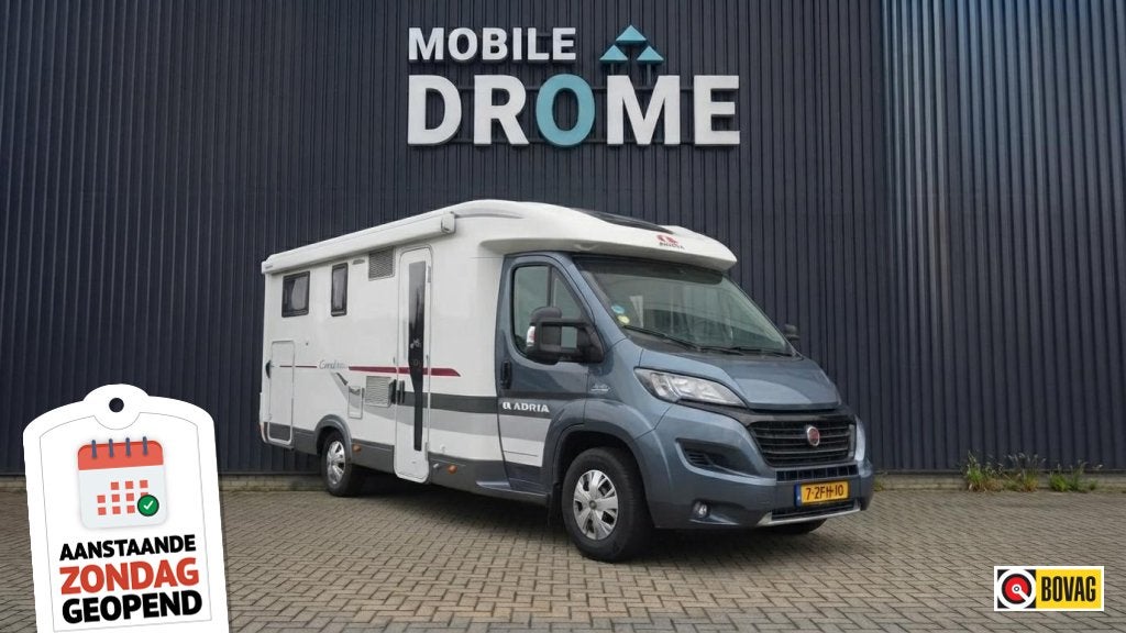 Adria Coral Supreme S 670 SL Auto-levelsyst-Sat-Solar, Automaat, Chemisch toilet, Fiat, Bedrijf