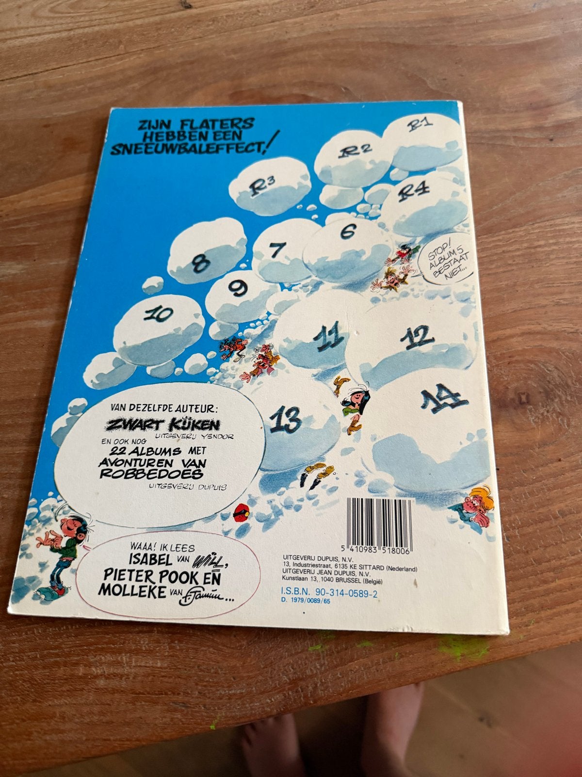 Guust Flater stripboeken - Nrs. 7, 9, 10, 13, Meerdere stripboeken, Ophalen of Verzenden, Gelezen