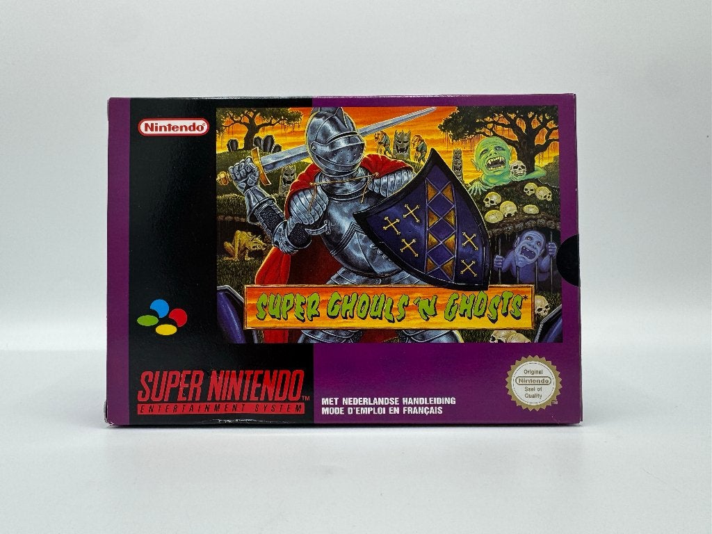 Super Ghouls 'N Ghosts - FAH - Super Nintendo, Gebruikt, Support@nintendo.eu, 1 speler, Ophalen of Verzenden