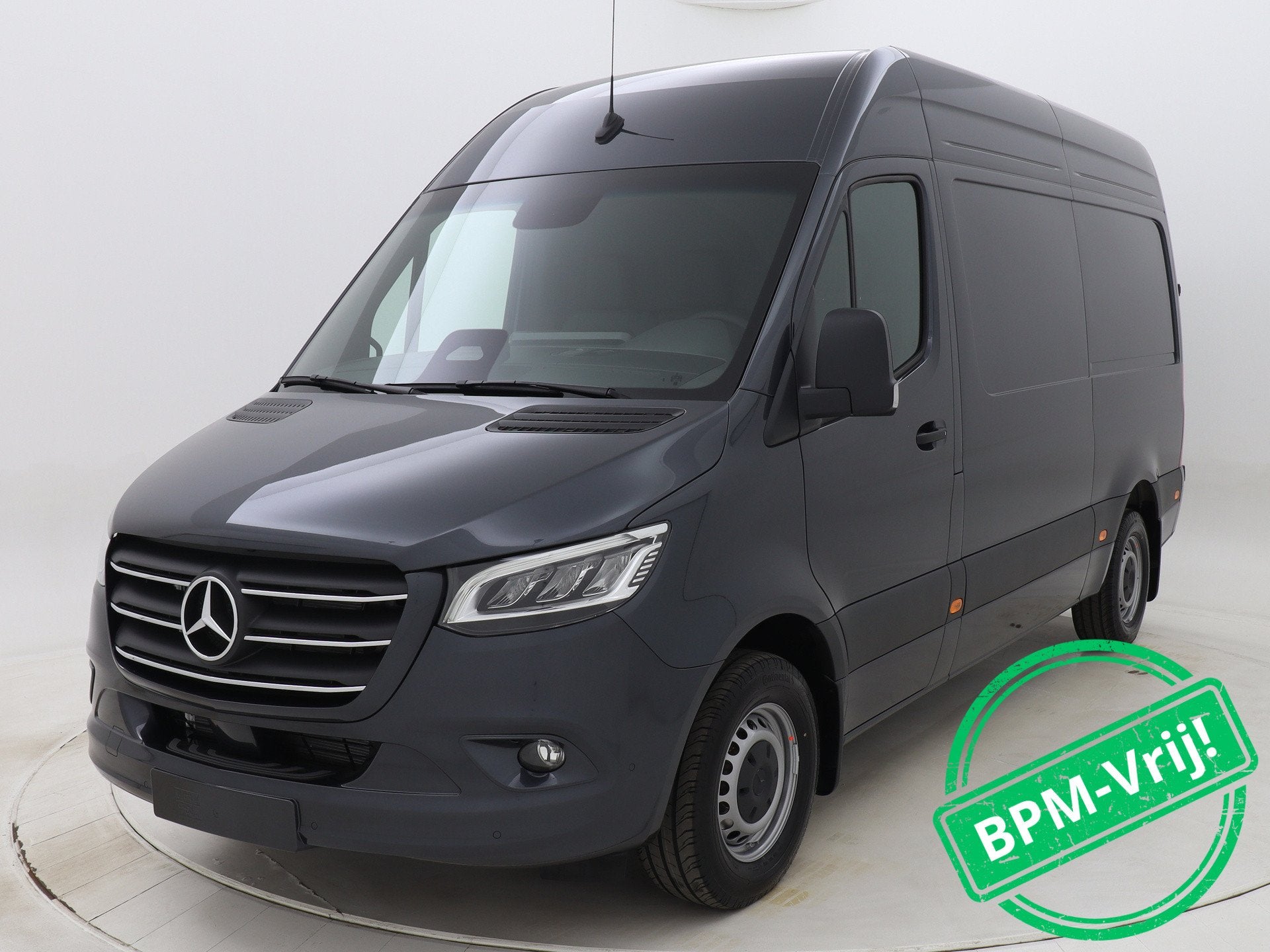 Mercedes-Benz Sprinter BPM VRIJ - 319CDI 190PK Automaat L2H2, Auto's, Automaat, Achterwielaandrijving, Zwart, Bedrijf