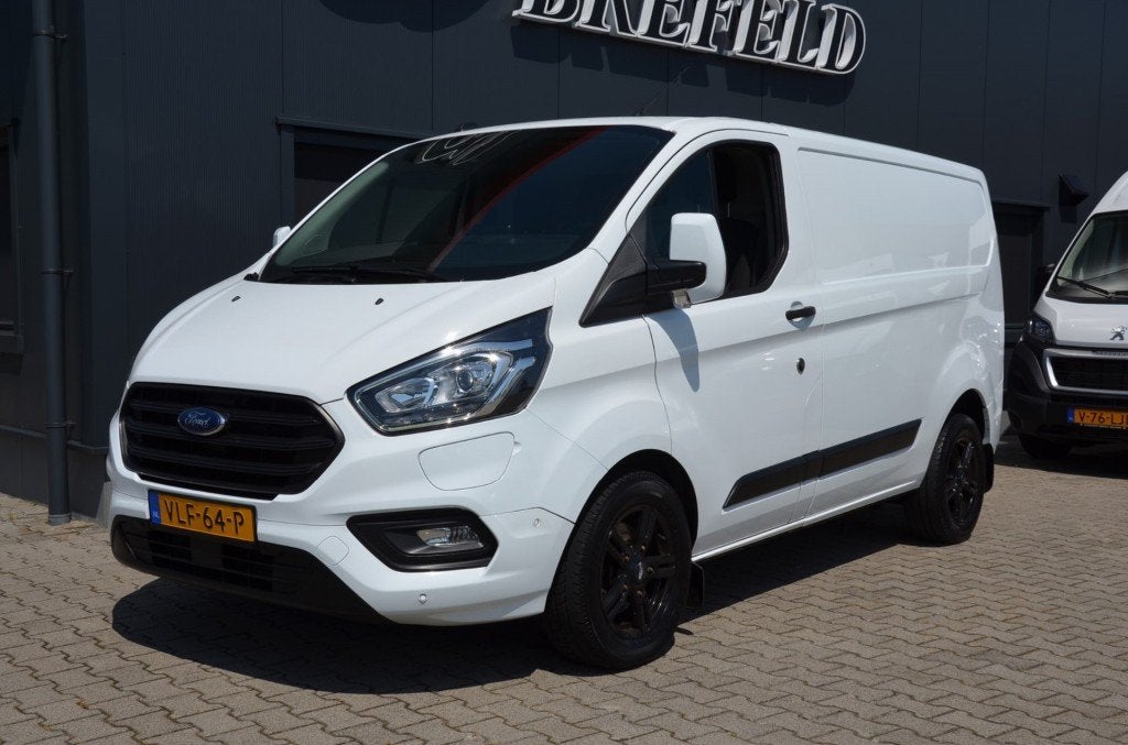 Ford Transit Custom 340 1.0 L1H1 PHEV TR Zero Emissie zone g, 125 pk, Gebruikt, 2102 kg, Wit