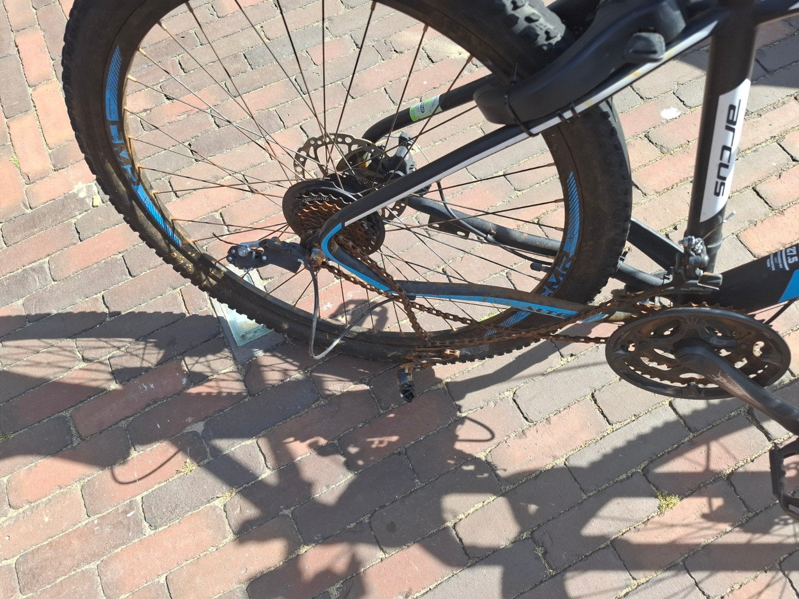 Mountainbike Altec Arcus - Derailleur defect, Gebruikt, Altec Arcus, Ophalen of Verzenden, Derailleur of Ketting