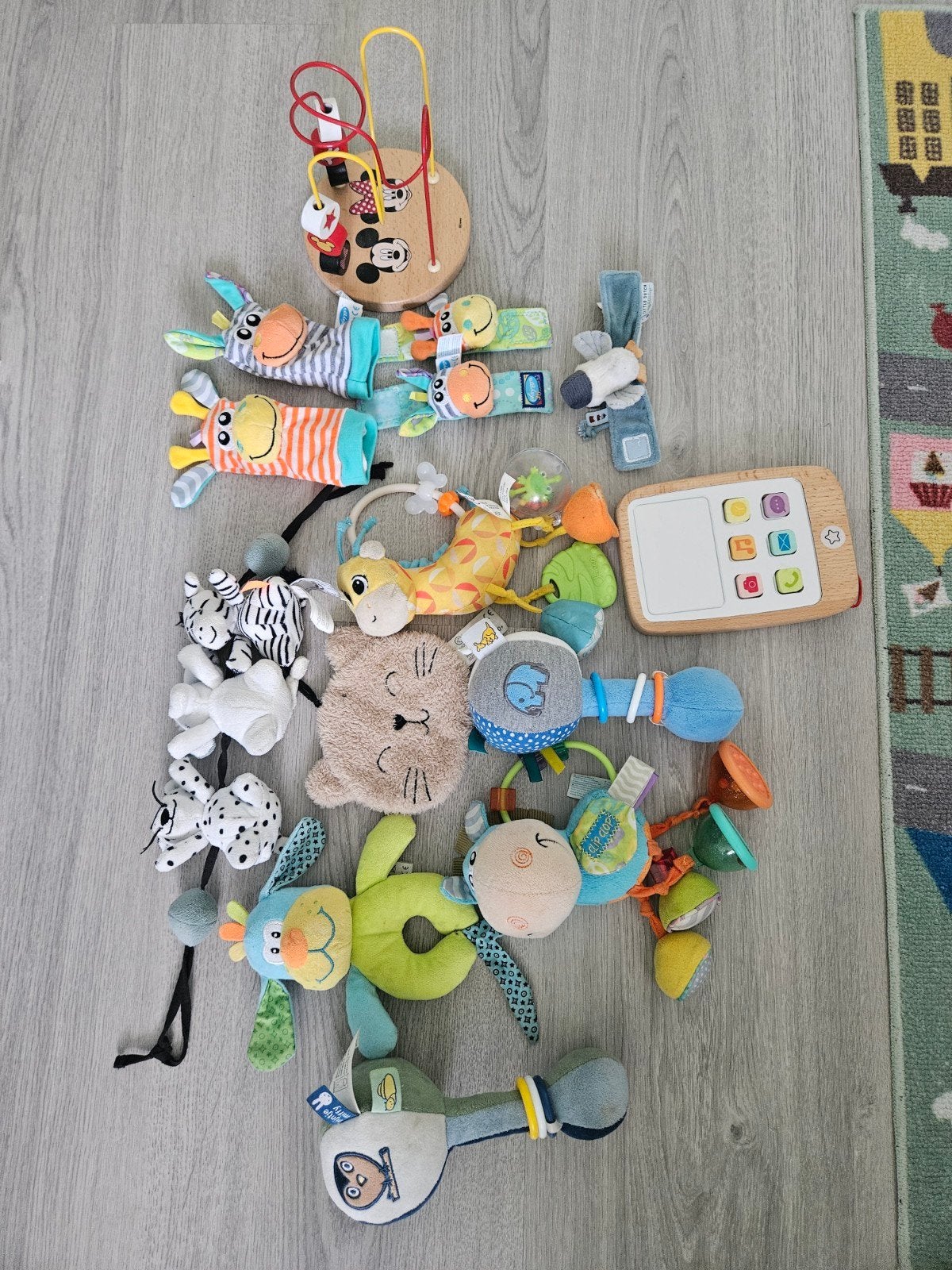 Grote set babyspeelgoed, Ophalen of Verzenden, Gebruikt, Overige typen, Met geluid
