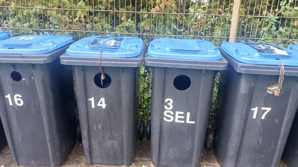 ballencontainers, Groter dan maat XL, Ophalen, Gebruikt, Clubaccessoires