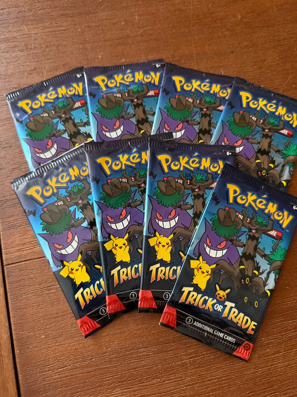 Pokemon Trick or Trade 2024 8 packs, Ophalen of Verzenden, Zo goed als nieuw, Booster