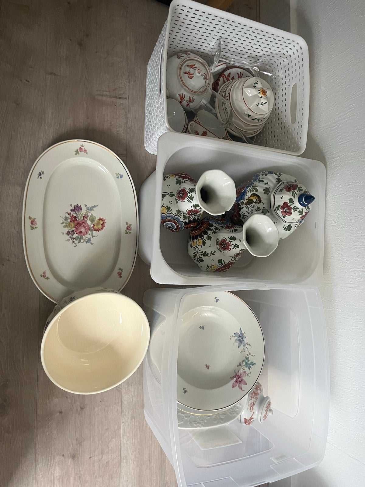 Diverse antieke serviescollectie - Alles meenemen!, Antiek en Kunst, Ophalen