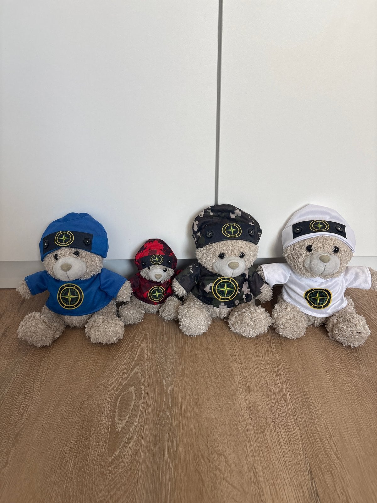 Stone Island Knuffelberen - Diverse Maten en Kleuren, Kinderen en Baby's, Overige merken, Overige karakters, Beer, Blauw
