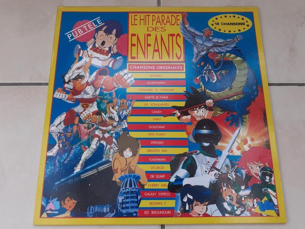 Le Hit Parade Des Enfants LP, Verzamelen, Ophalen, Zo goed als nieuw, Tv, Gebruiksvoorwerp