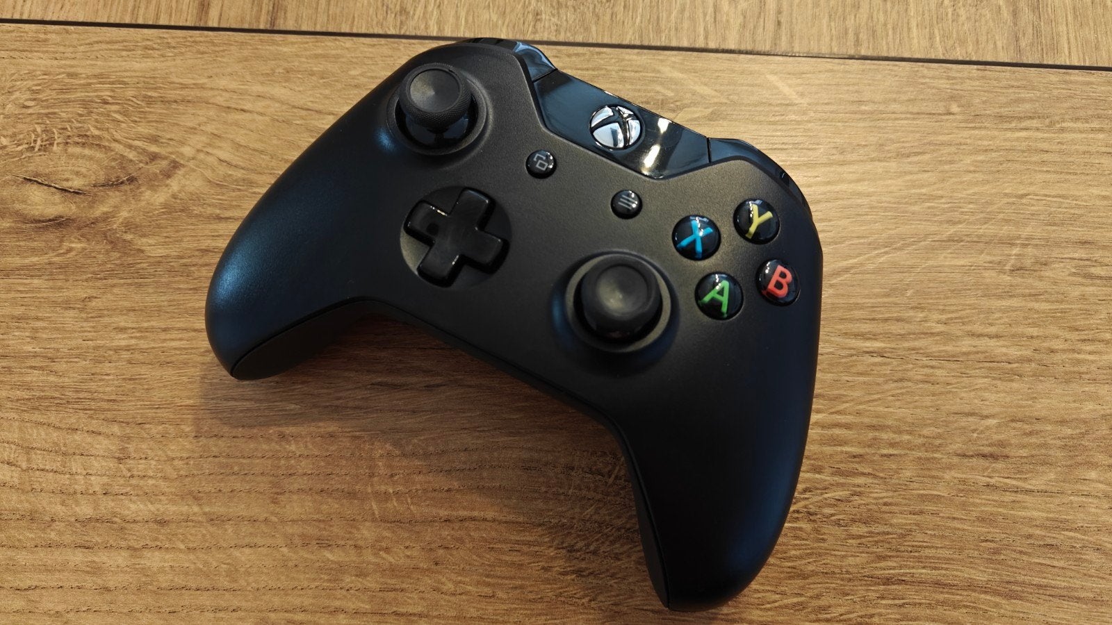 Xbox One Controller - Zwart, Draadloos, Ophalen of Verzenden, Zo goed als nieuw, Xbox One, Controller
