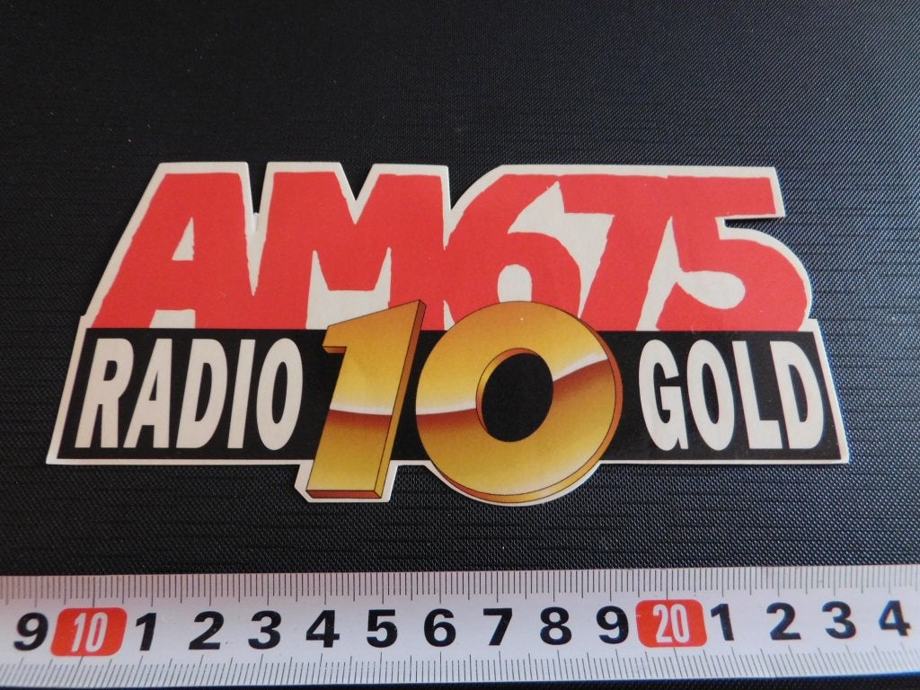 sticker AM675 Radio 10 Gold, Ophalen, Zo goed als nieuw