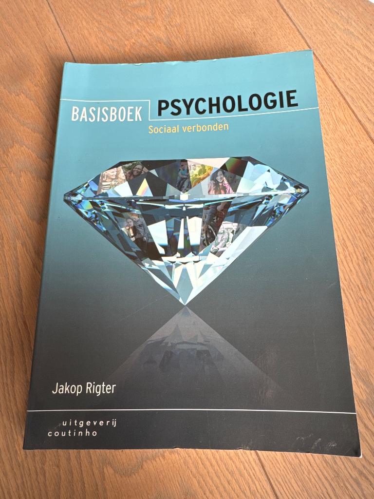 Basisboek psychologie, Boeken, Gelezen, Jakop Rigter, Alpha, HBO