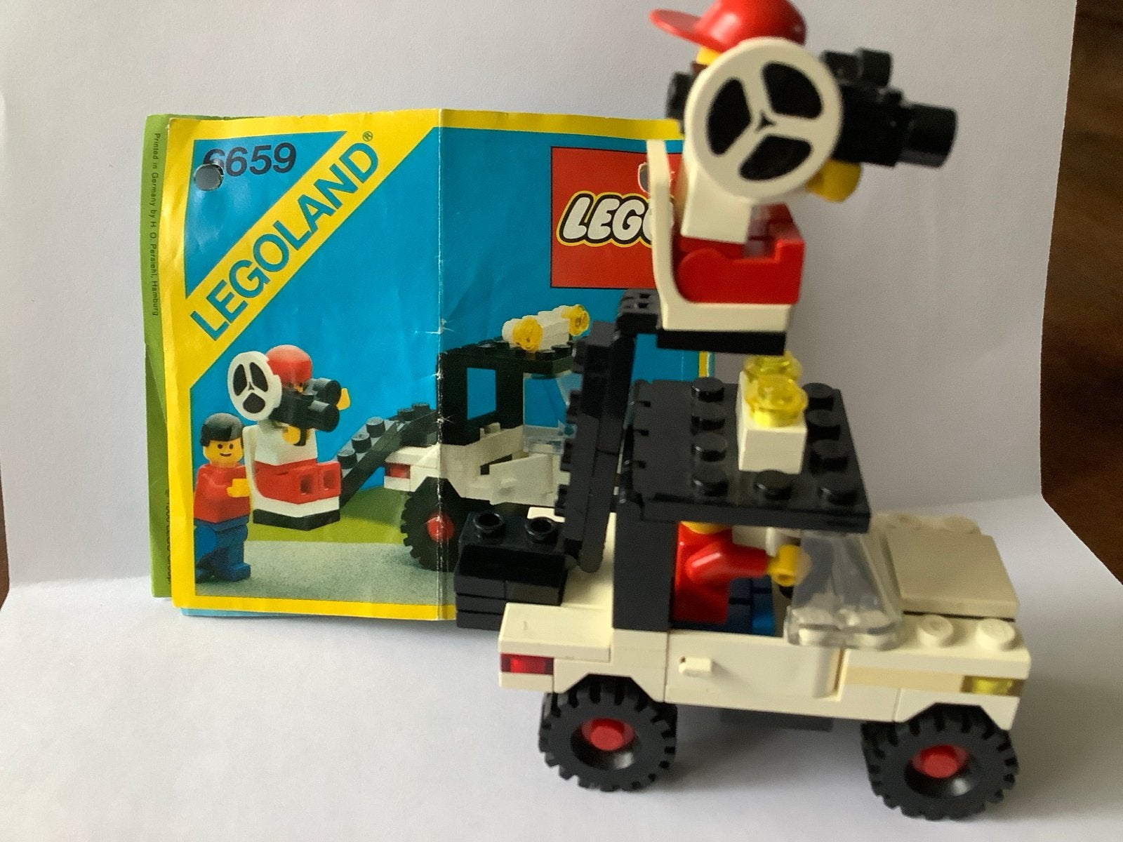 LEGO Legoland 6659 TV Camera Crew zonder doos, Ophalen of Verzenden, Gebruikt, Overige merken
