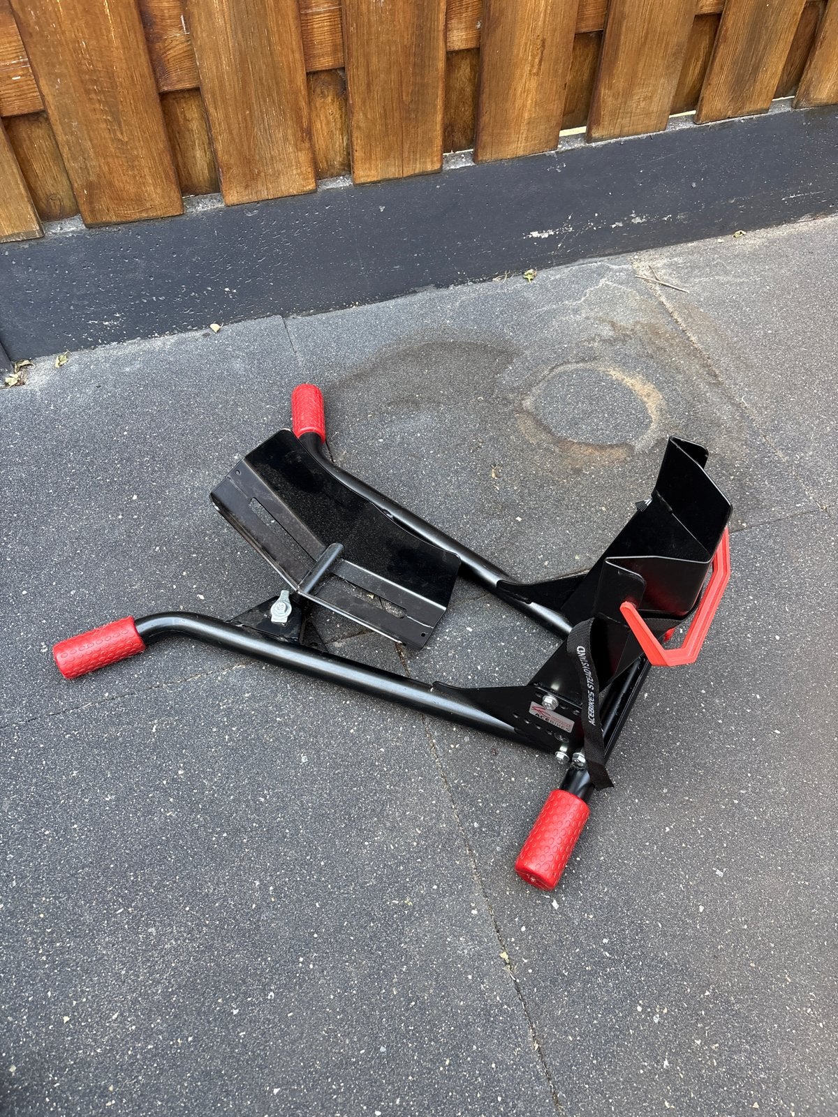 Acebikes SteadyStand Motorfiets Wielklem, Ophalen, Gebruikt