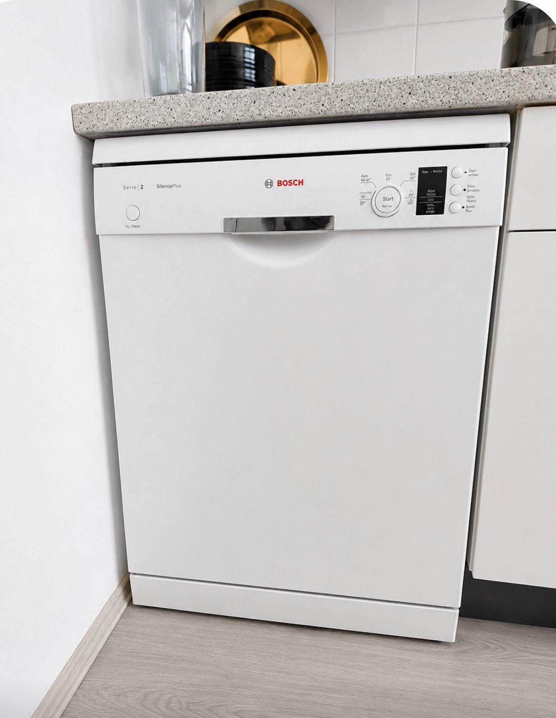 Bosch serie 2 Vaatwasser extra silinceplus, Witgoed en Apparatuur, Vaatwasmachines, Ophalen, Zo goed als nieuw, Minder dan 85 cm