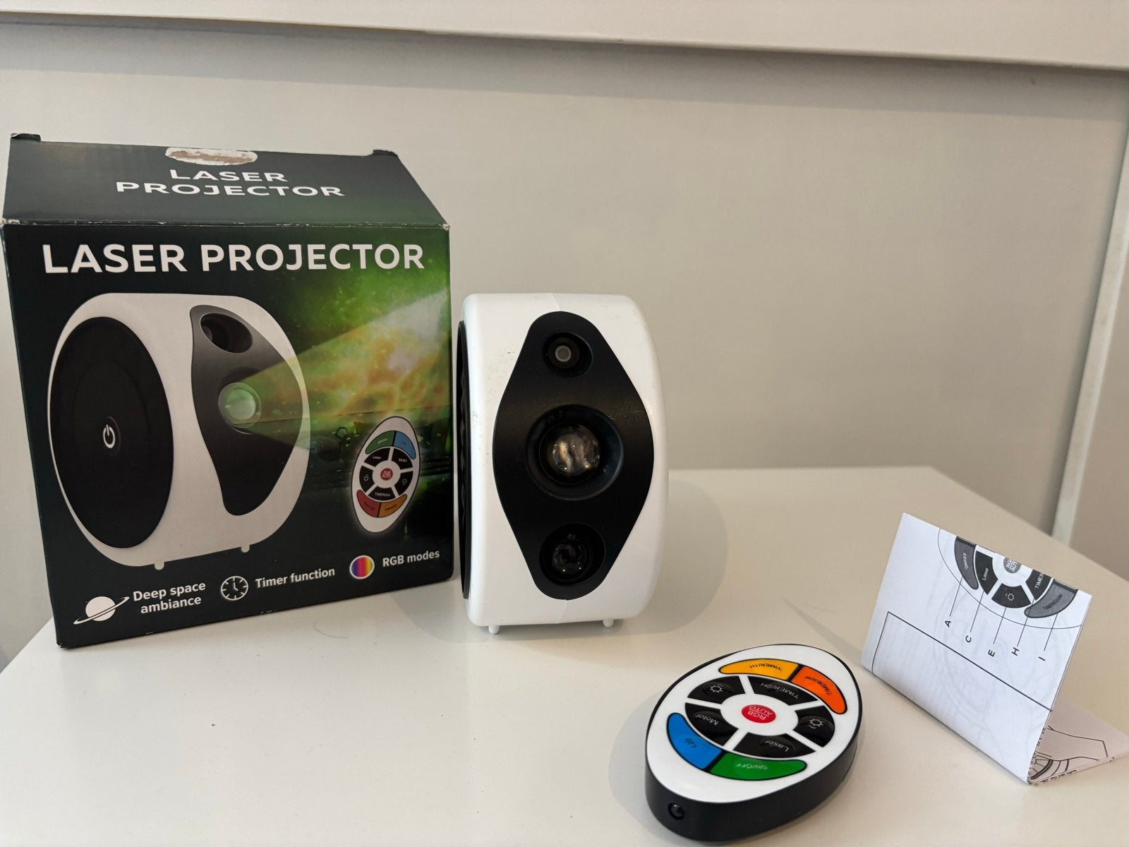 Laser Projector met Afstandsbediening - Deep Space Ambiance, Ophalen of Verzenden, Nieuw, Overige technologieën, Overige resoluties