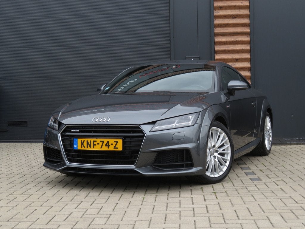 Audi TT 2.0 TFSI quattro Pro Line S-Line 1e Eigenaar Airco A, Auto's, Audi, TT, Gebruikt, Zwart, 4 cilinders