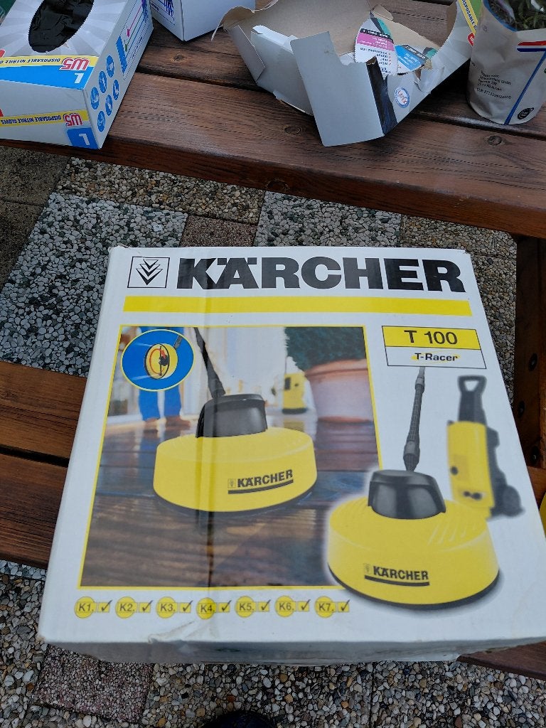 Karcher terasreiniger, Tuin en Terras, Hogedrukreinigers, Ophalen of Verzenden, Gebruikt, Elektrisch