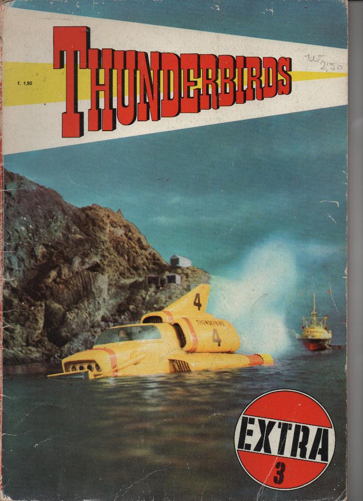 Thunderbirds Extra 3 - 1966 - Gerry Anderson - TV2000, Ophalen of Verzenden, Gebruikt, Tv, Overige typen