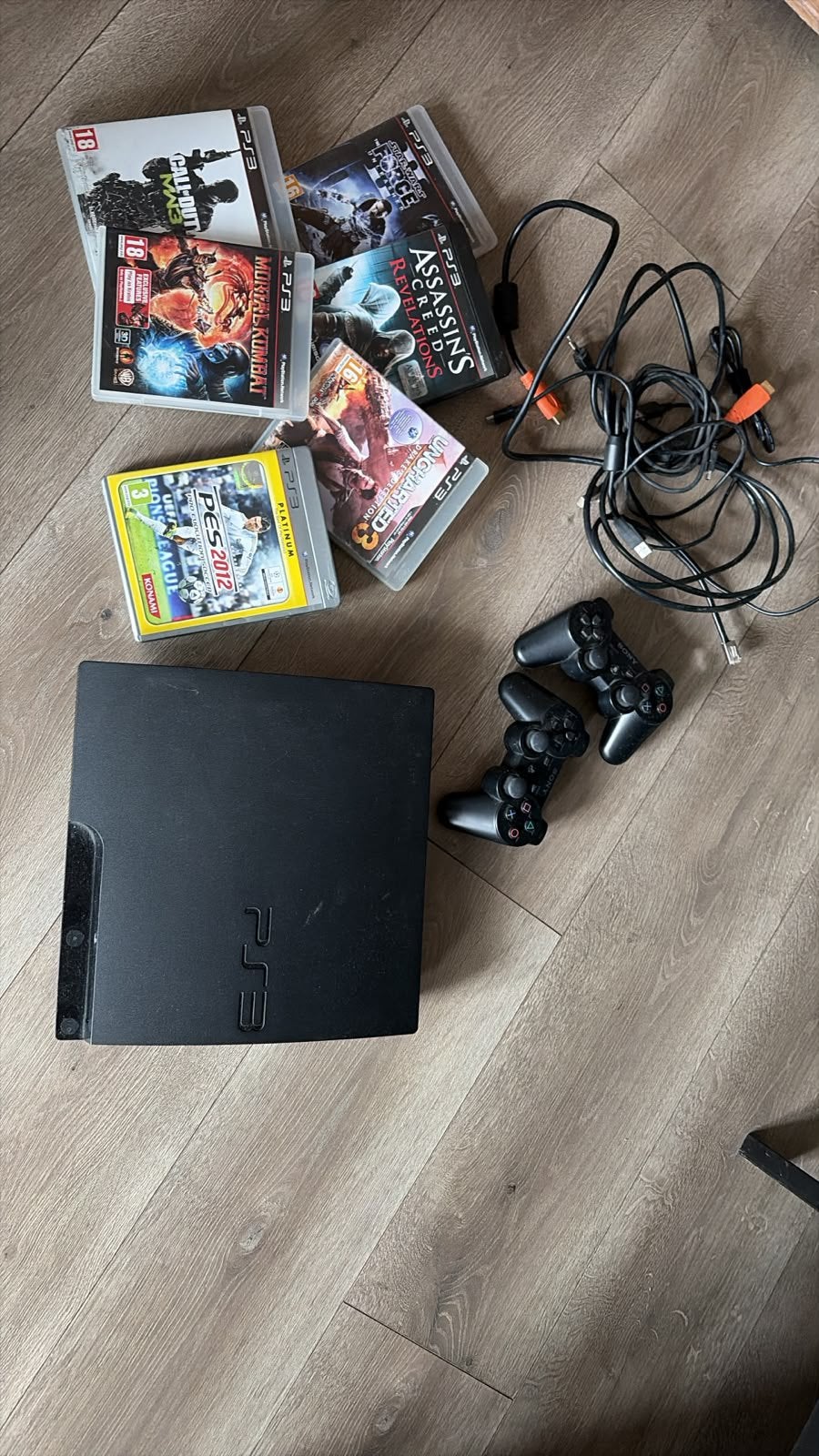 Playstation 3, Spelcomputers en Games, Met 2 controllers, Ophalen of Verzenden, Slim, Gebruikt