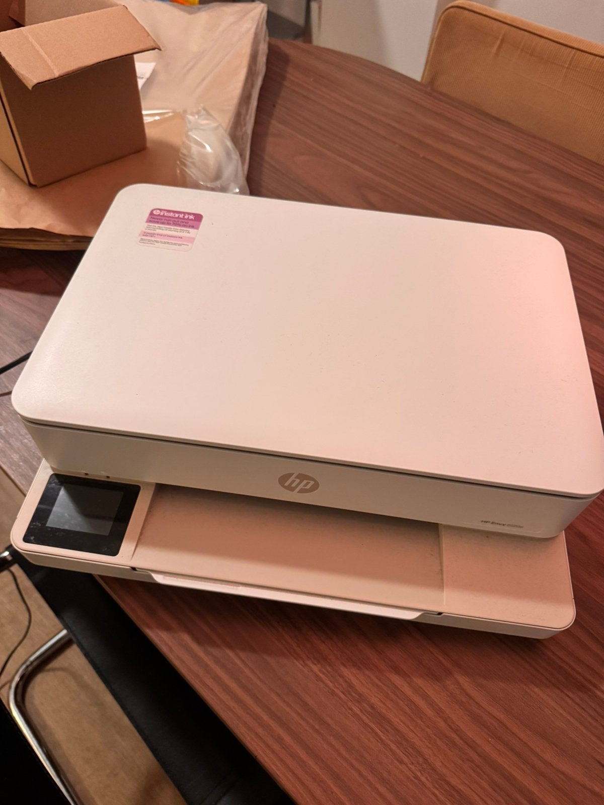 Printer HP Envy 6120e, Computers en Software, Ophalen, Zo goed als nieuw
