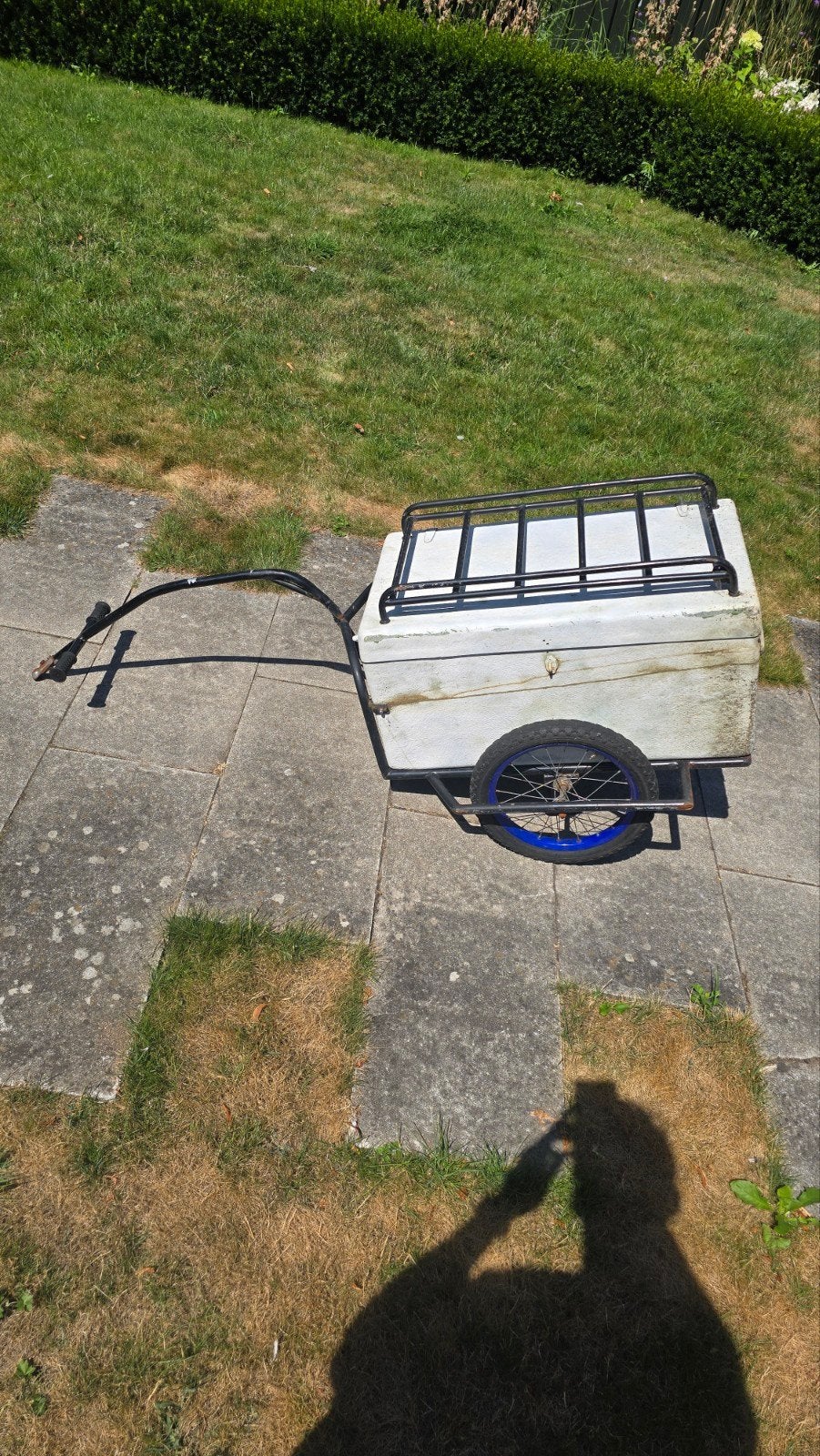 Stevige fietskar met opbergruimte, Ophalen, Gebruikt, Bagagekar, 40 tot 60 kg