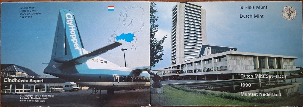 Nederlandse Muntenset in originele verpakking 1990, Verzenden, Zo goed als nieuw