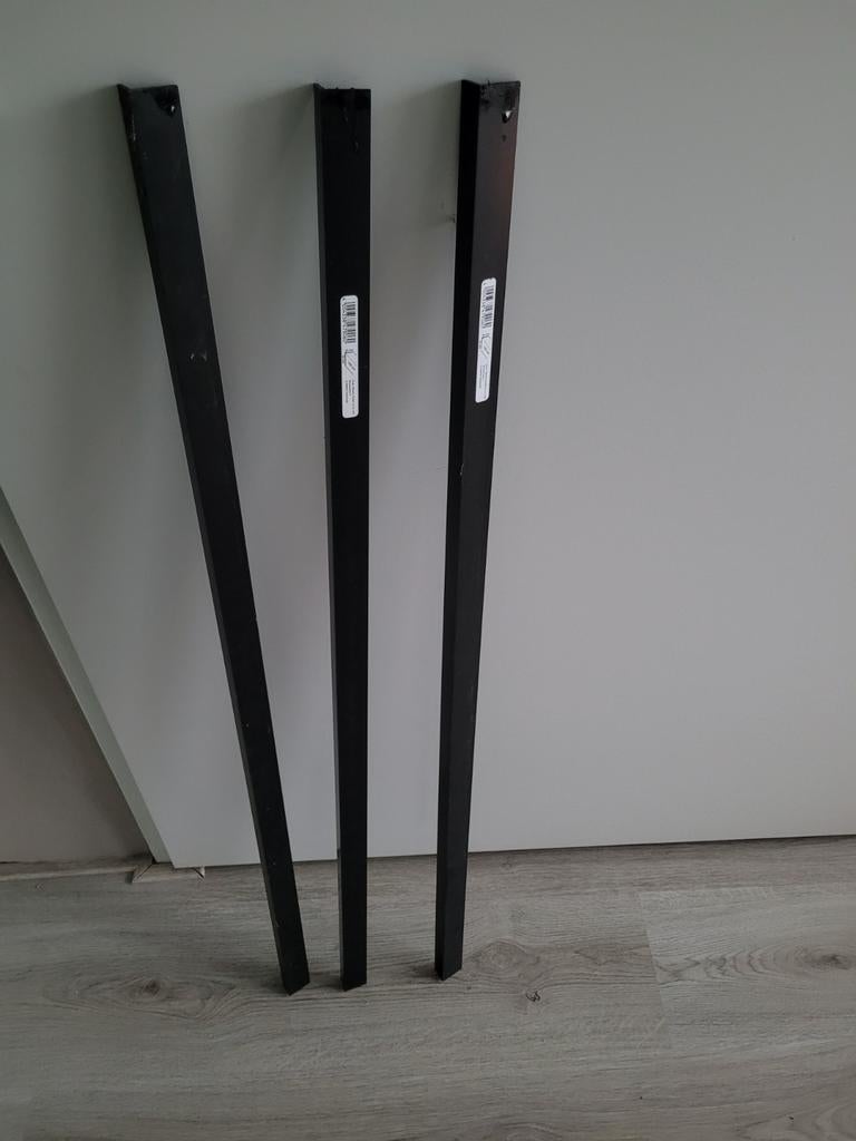 Hoekprofiel - PVC zwart - 30x20x3mm 1mm, Ophalen, Nieuw