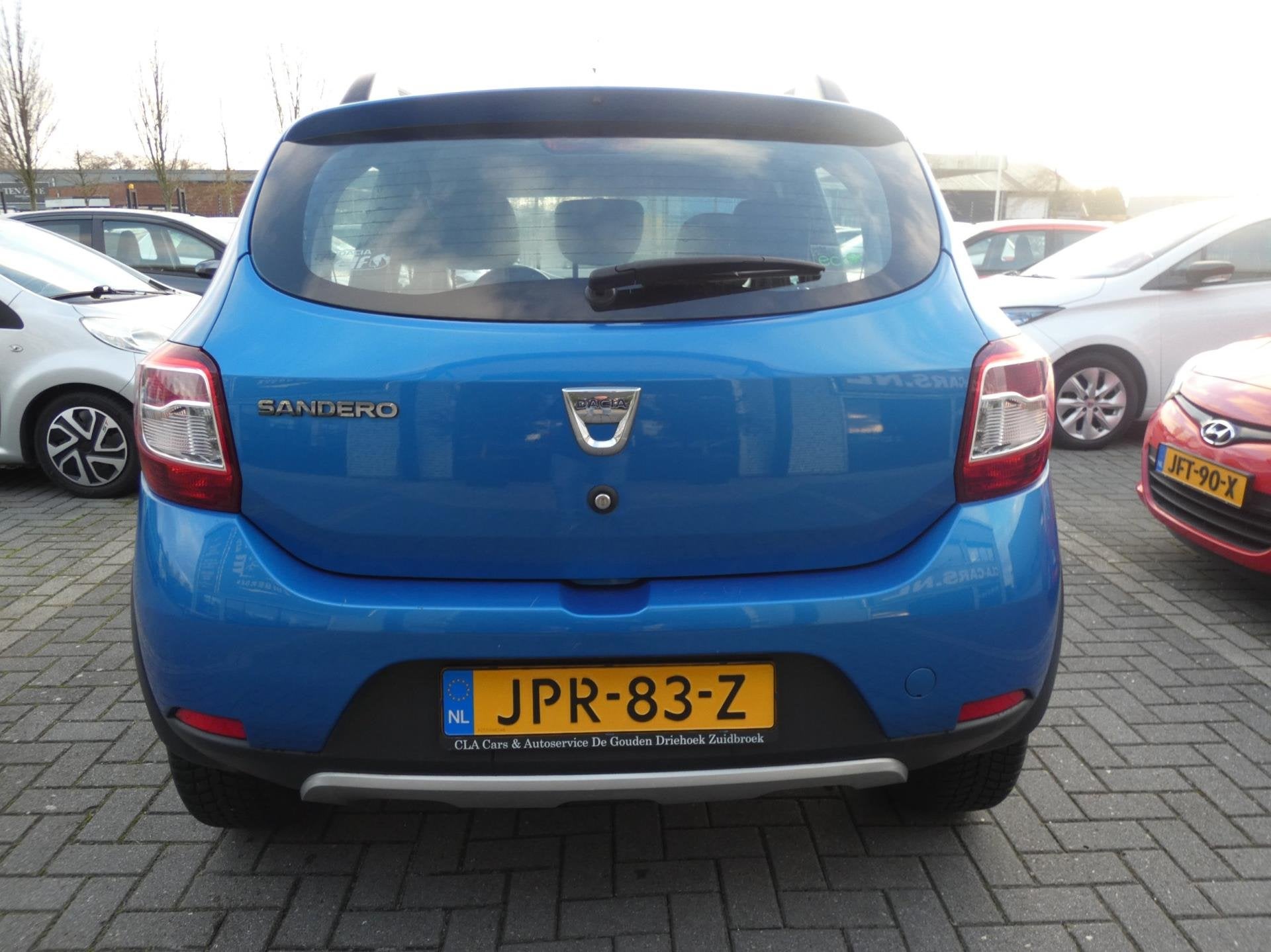 Dacia SANDERO 0.9 TCe Stepway Lauréate, Auto's, Voorwielaandrijving, Stof, Gebruikt, Blauw