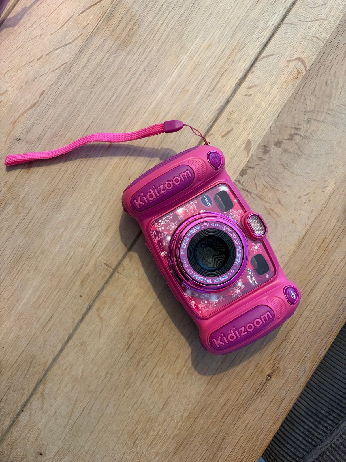 VTech Kidizoom Duo kindercamera roze, Ophalen, Gebruikt, Kindercamera, Overige Merken