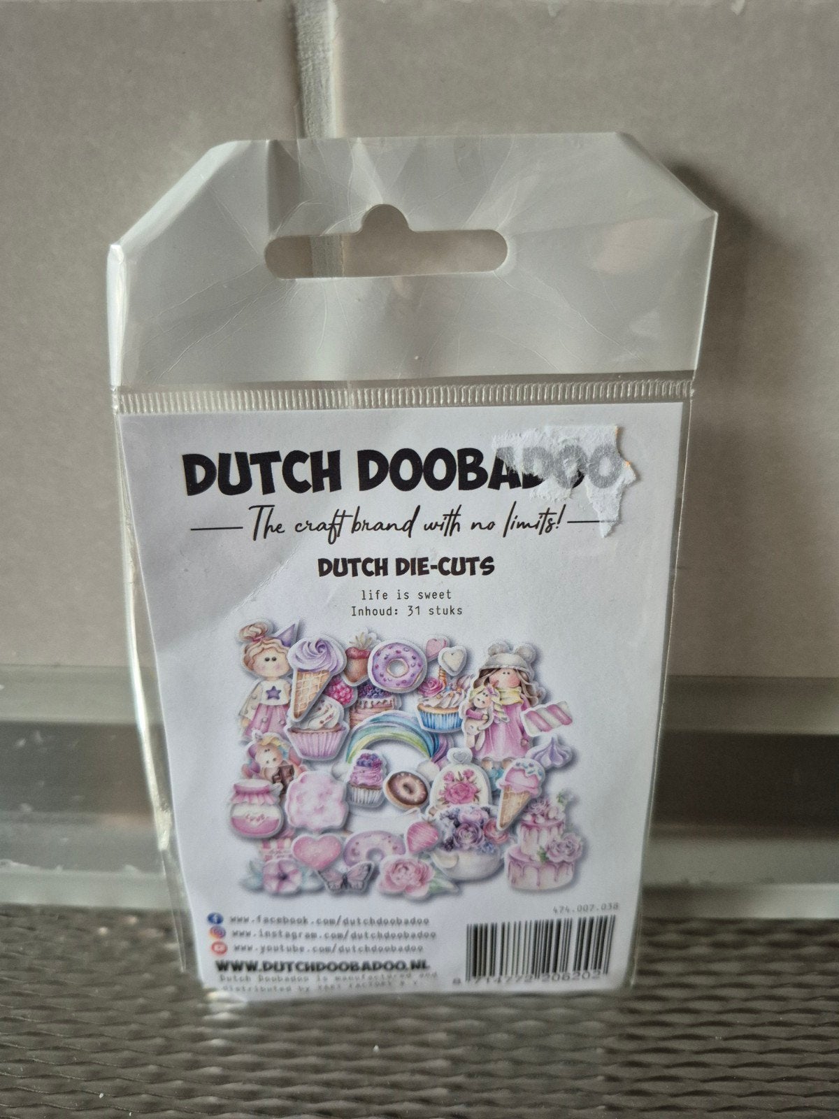 1 PAKJE PAPER DIE CUTS NIEUW, Ophalen, Nieuw, Overige thema's