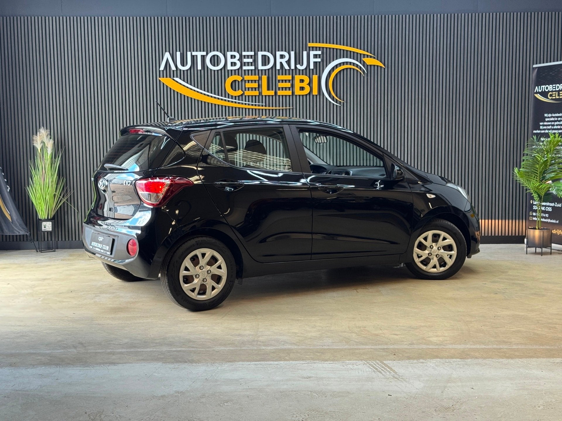 Hyundai I10 1.0i Comfort 2019 ZWART CRUISE|AIRCO|ELEKTRR|NAP, Auto's, Dealer onderhouden, Stof, Gebruikt, Start-stop-systeem