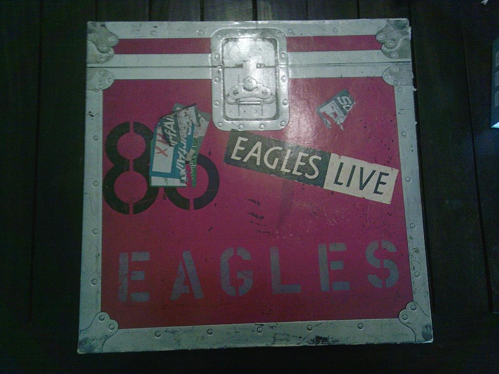 the eagles lp, Ophalen, Gebruikt, 1980 - 1989, Inclusief binnenhoes