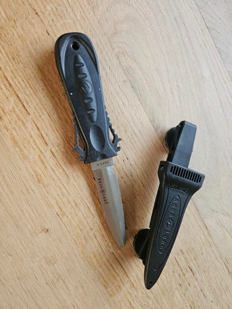 Aqualung squeezelock mes, Ophalen of Verzenden, Zo goed als nieuw, Trimvest of Wing
